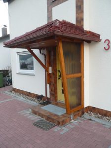 Vordach WoodSmart Odenwald Typ1 34°
