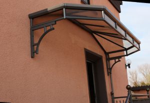 Vordach Athen3 mit Konsole Typ 3