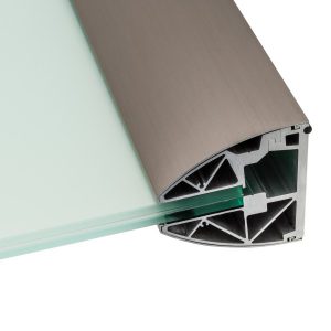 Details Glasvordach Dura plus