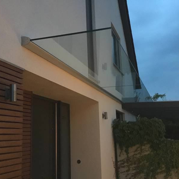 Glasvordach Dura plus