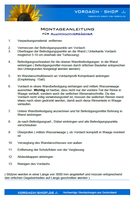 Montageanleitung Aluminiumvordächer