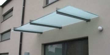 Edelstahlvordächer