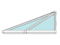 Aluminiumvordach Athen 2
