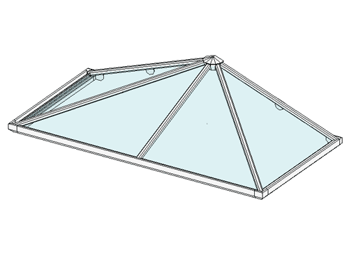 Aluminiumvordach Leipzig1 schematisch