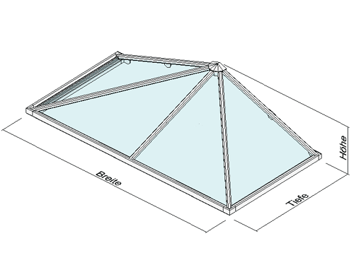 Zeichnung Aluminiumvordach Leipzig 1