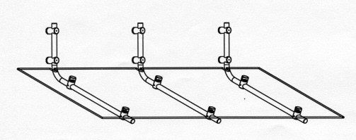 Edelstahlvordach Hamburg schematisch