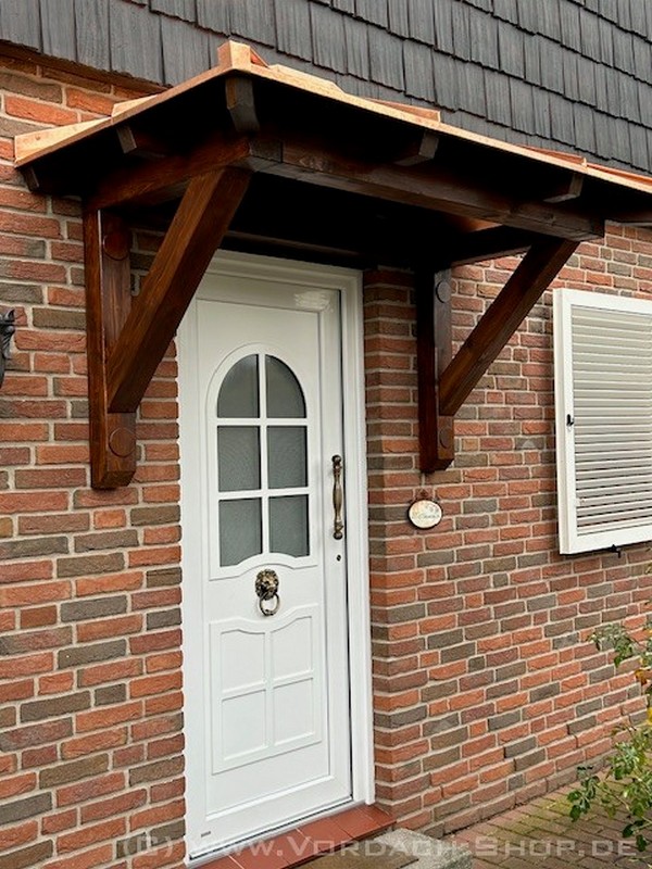 Holzvordach Odenwald Typ 1 in Großbeeren 2