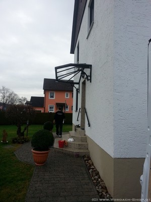 Aluminiumvordach Athen 2 in Schrobenhausen 1