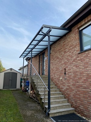 Terrassendach Elegant-Line als Eingangsüberdachung in Groß-Zimmern 2
