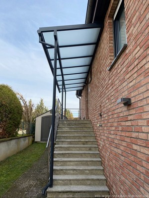 Terrassendach Elegant-Line als Eingangsüberdachung in Groß-Zimmern 4