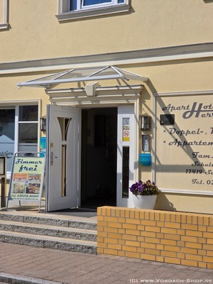 Aluminiumvordach Leipzig 2 in Ahlbeck 1