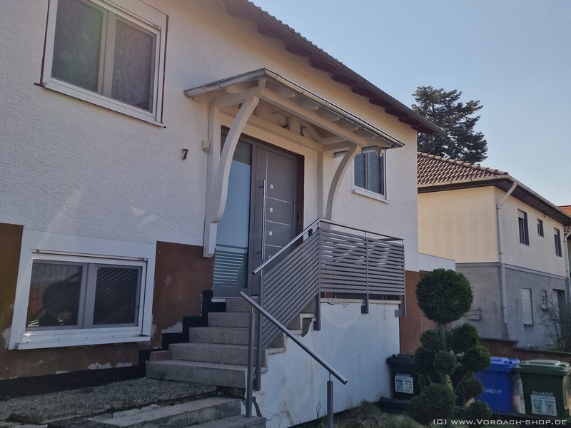 Holzvordach Odenwald Typ3 22° in Alzey 1