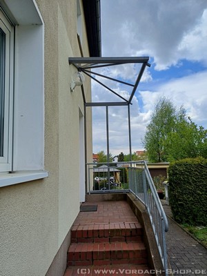 Aluminiumvordach Leipzig 1 in Magdeburg 2