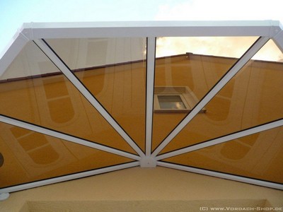 Aluminiumvordach Athen 1 in Liskau 2